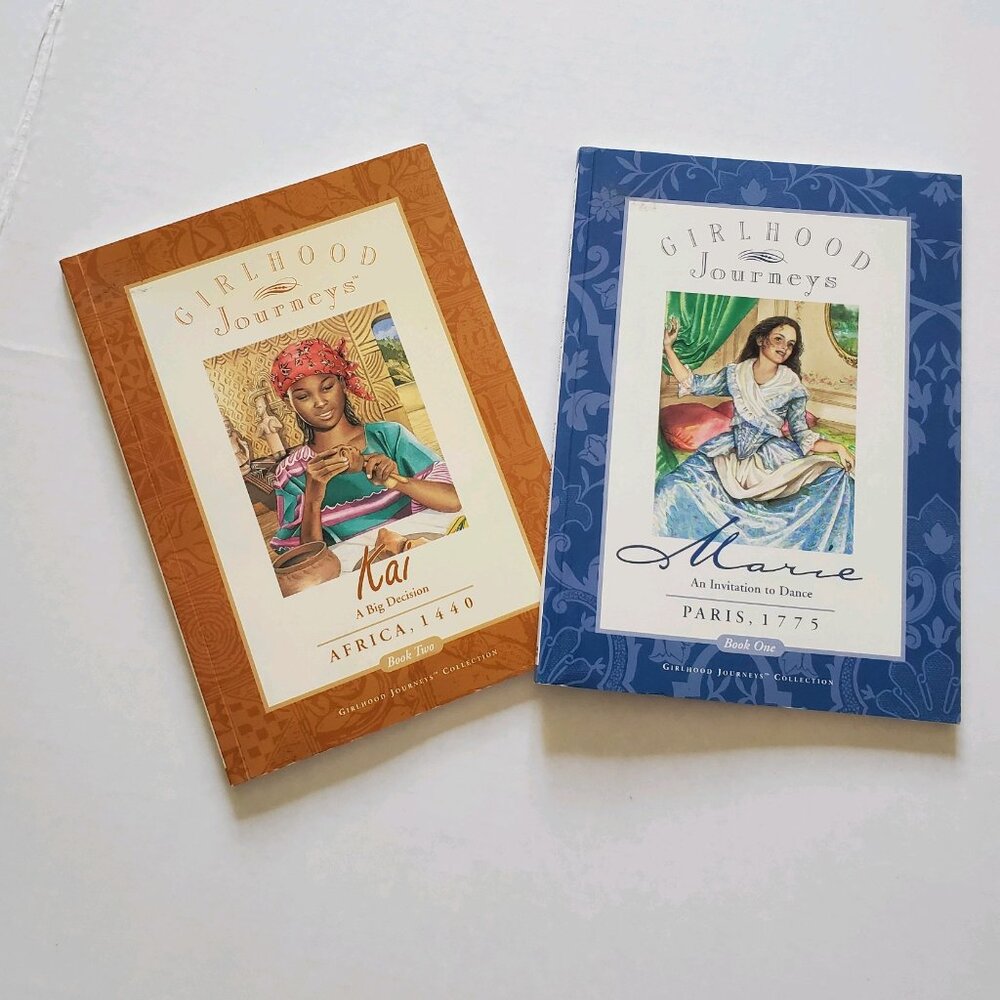 Girlhood Journeys Books - Kai and Marie - 2 Books